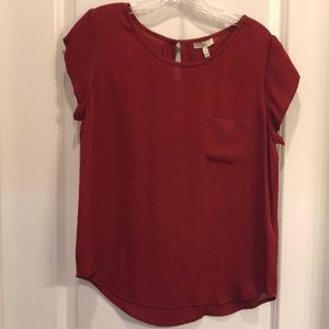 Red Joie top